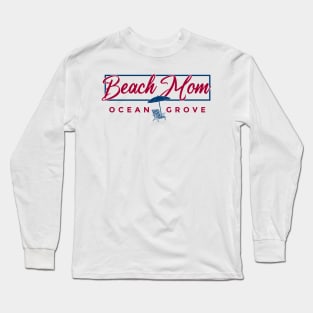 Ocean Grove - Beach Mom RWB Long Sleeve T-Shirt